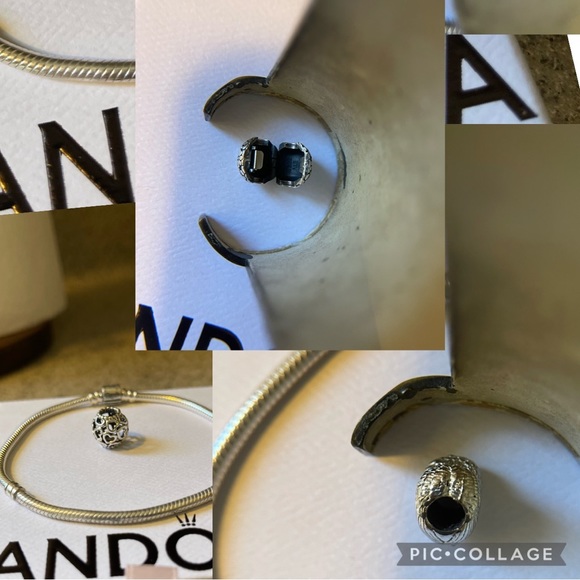 Pandora bracelet and 8 charms - Picture 15 of 15